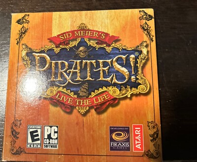 Sid Meier's Pirates!: Live the Life (PC, 2004)- Disc 1 Only