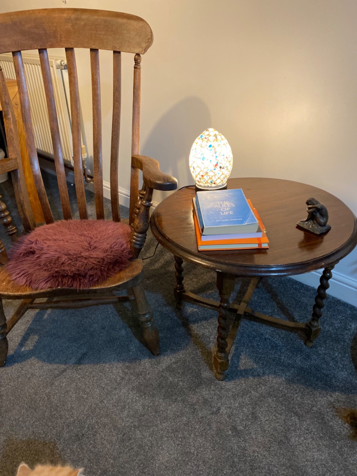 Antique Victorian hardwood Windsor chair eBay