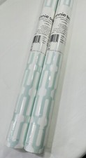 Annie Selke Wallpaper Links Sky 2 Rolls 27 in X 27 Ft Extra Washable New