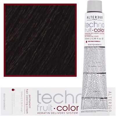 Alter Ego Technofruit Color Keratin-Haarfärbemittel für dauerhafte Färbung 100ml