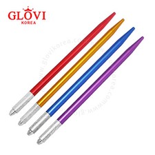 Slim Design Microblading Pen Red Gold Blue Purple PMU Needle Rod Semi Permanent
