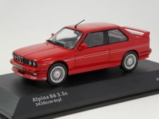 Solid BMW E30 Alpina B6 3.5S Brilliant Red 1986 1/43 S4312003