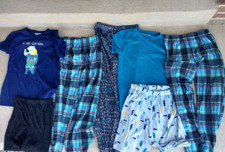 Boys PJ's- Eddie Bauer/Target, 5 bottoms and 2 tops