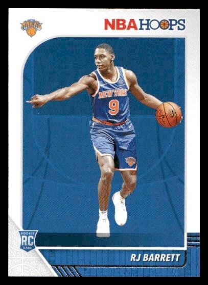 2019 Hoops #201 RJ Barrett Rookie New York Knicks
