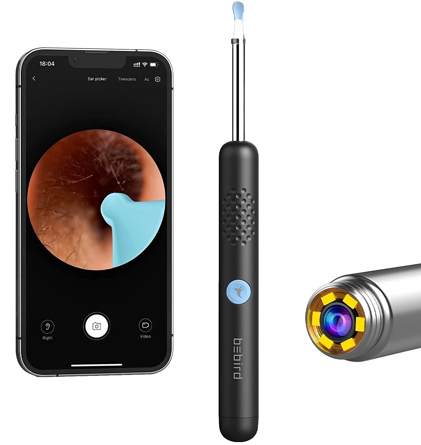 Kit de eliminación de cera del oído Removedores de cera del oído