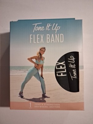Tone It Up Flex Band Resistance Workout Band Tone & Strengthen Anywhere NEW