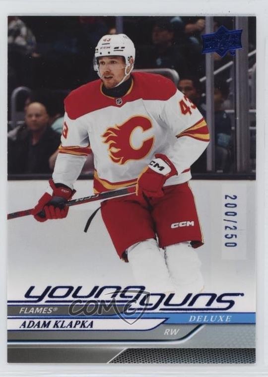 2024-25 Upper Deck Series 2 Young Guns Deluxe 200/250 Adam Klapka #460 1e0v
