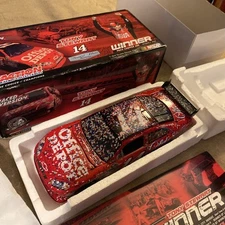 Tony Stewart 2009 Office Depot Kansas Win Raced Version 1:24 Diecast Action