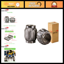 Heavy Duty Exhaust Flex Pipe 2.5 X 4 Oem-grade Stainless Steel Ss304 - 1 Pc