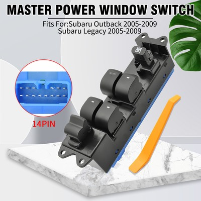#ad #ad Power Window Master Switch Driver For 2005 2009 Subaru Outback Legacy 83071AG05B $18.50