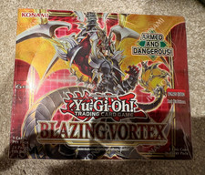 Blazing Vortex - New & Sealed Booster Box - 24 Packs (1st Edition) BLVO YuGiOh!