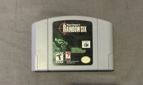 Tom Clancy's Rainbow Six Nintendo 64 N64 Authentic