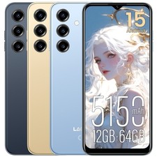 Smartphone LAGENIO A10 Android 15 4G 6.52” 5150mAh 90Hz Desbloqueado Teléfono Android