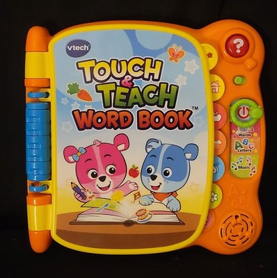 VTech~Touch & Teach Word Book Interactive Educational & Learning For Kids
