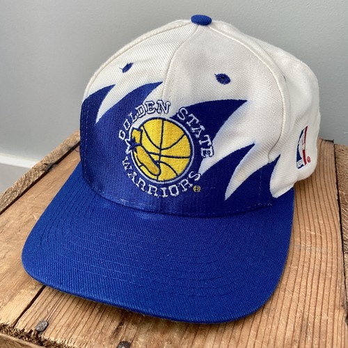Vintage Golden State Warriors SharkTooth Logo Athletic SnapBack Hat