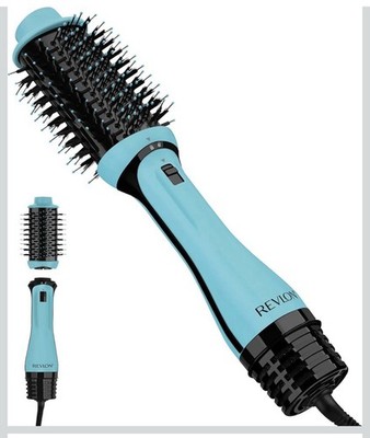 Revlon One-Step Volumizer Plus Hair Dryer & Styler Brush Mint Salon Blowout