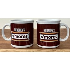 Hershey's S'mores Galerie Cup Mug Hot Chocolate White/Brown Collectible Retro