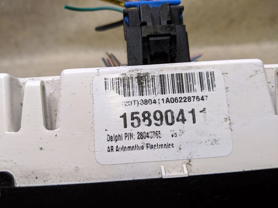 Controle climático de temperatura AC 15890411 compatível com 05-10 Chevrolet Cobalt f54-202992 - Imagem 4 de 4