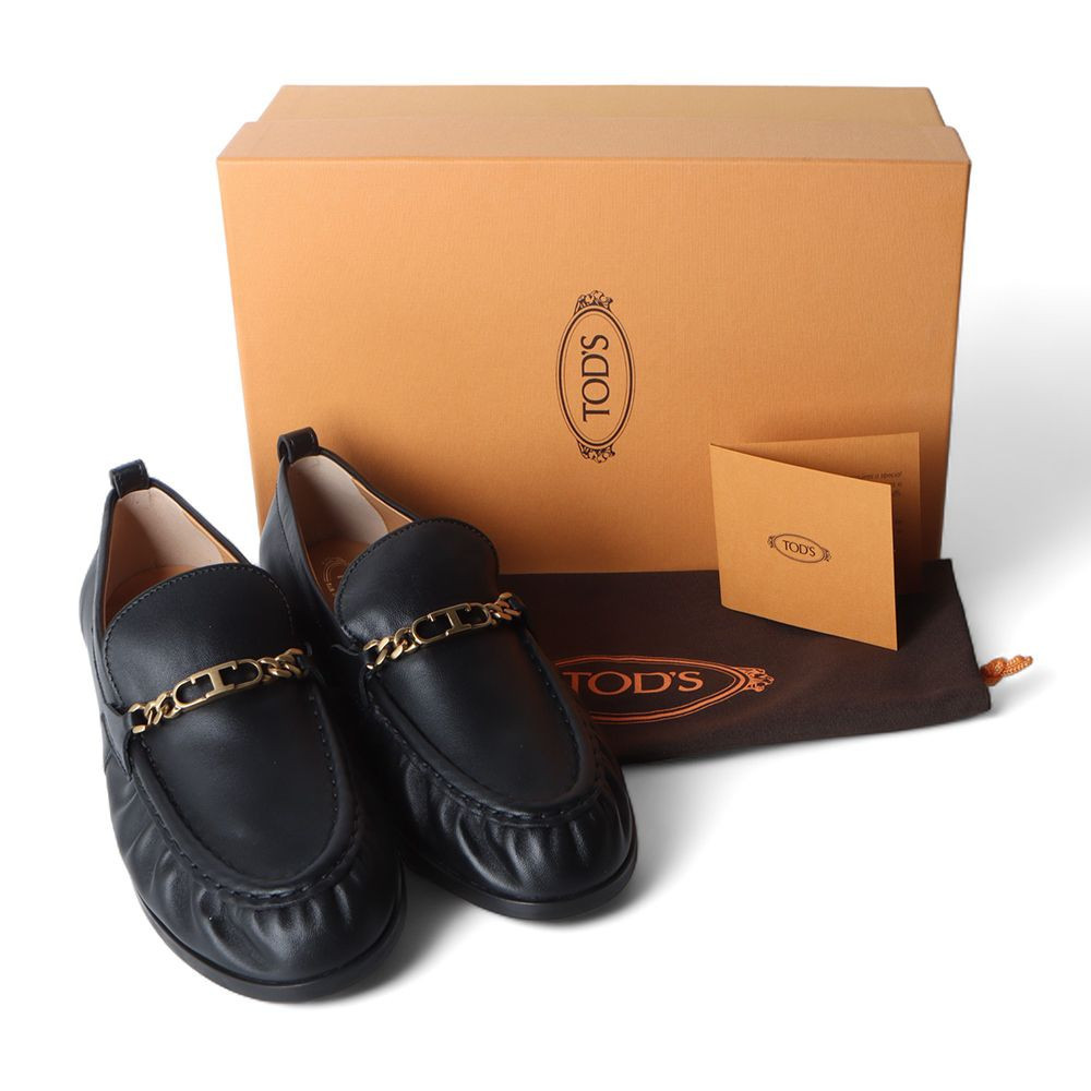 Tods Chain Leather Loafers Size 36.5 - XXW19K0HC80SOMB999 | eBay Tods Chain Leather Loafers Size 36.5 - XXW19K0HC80SOMB999 | eBay