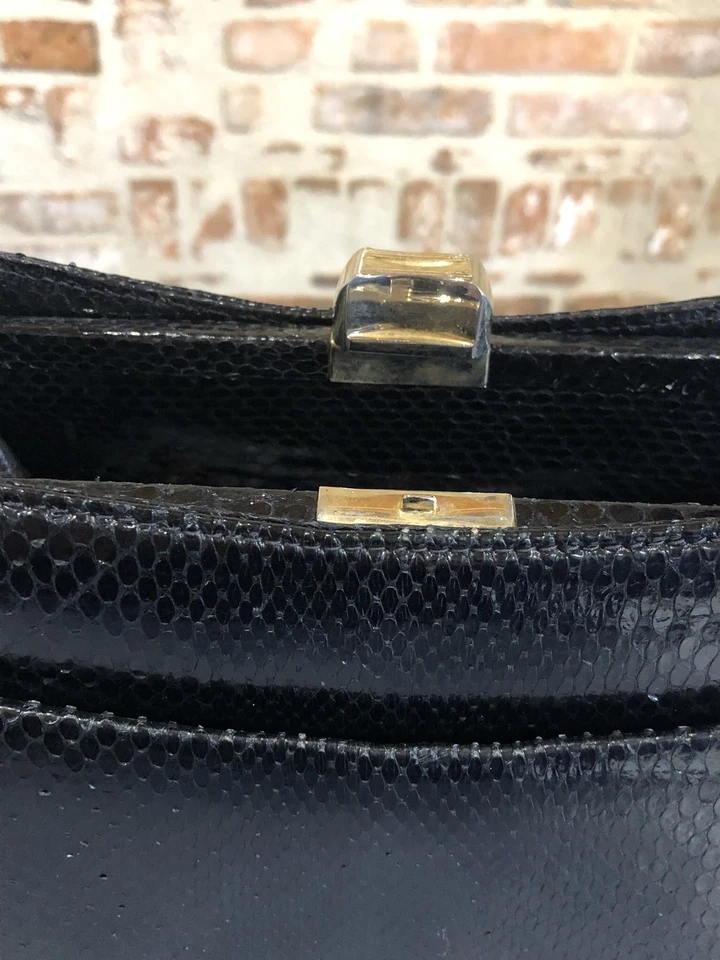 Vintage. Très joli Sac à main en serpent véritable. Années 60.´s. - Photo 2/4