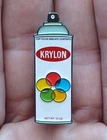 Krylon Spray Paint Can Custom ENAMEL Pin Graffiti Tagging NYC L.A. Artist Pens