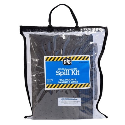 Pig Race/Rallye Medium Spill Kit (Öl/Kühlmittel/Flüssigkeiten) - Motorsport UK genehmigt