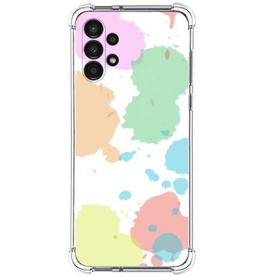 Silikonhülle Antischock Für Samsung Galaxy A13 4G Design Aquarell 05 Zeichnungen