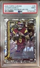 Topps 2025 Chrome Jayden Daniels Molten Mercury FDI Auto #4/14 PSA 9