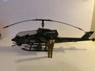 1983 VINTAGE GI JOE DRAGONFLY HELICOPTER WITH WILD BILL 100% COMPLETE WORKING