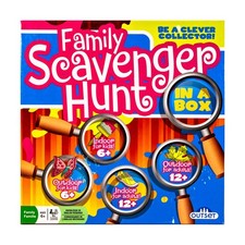 Outset Media Boardgame Family Scavenger Hunt in a Box Box VG /NM