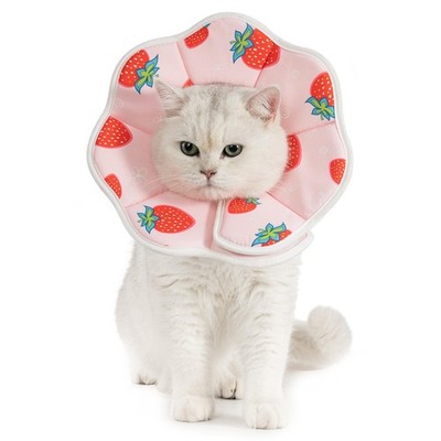 Avont Soft Cat Recovery Cone Collar, Adjustable Lightweight Kitten E-Collar f...