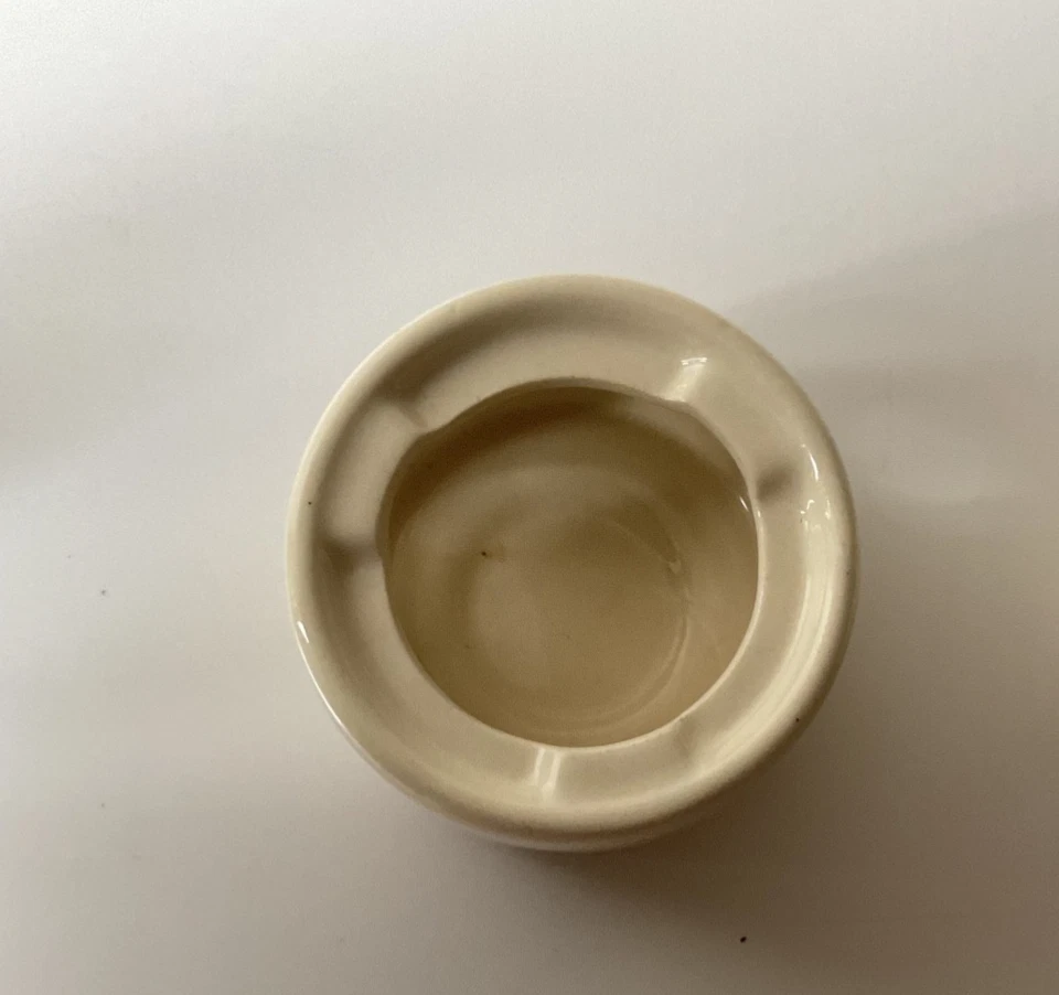 Quemador calentador de popurrí Sirius Enterprises 1985 vintage color marfil y floral Foto 2 de 4