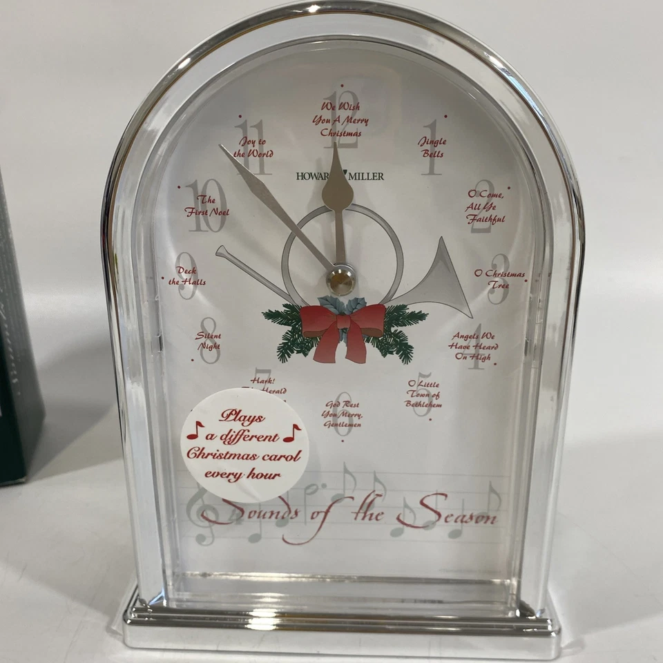 Reloj HOWARD MILLER Sonidos de la Temporada Modelo 645-687 Nuevo en Caja Foto 2 de 4