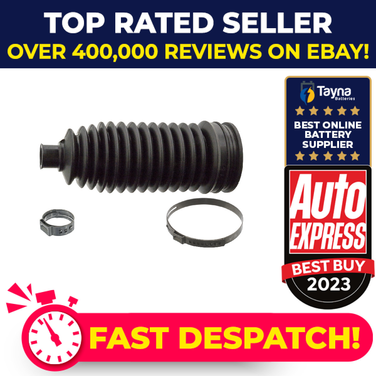 Steering Rack Boot fits NISSAN NV200 M20 1.6 2013 on HR16DE Gaiter Bellow Febi