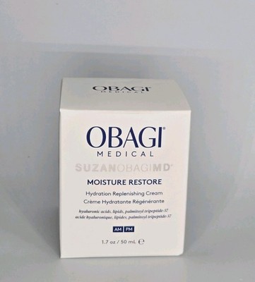 100% AUTHENTIC. OBAGI MEDICAL Moisture Restore 1.7oz/50ml. New!!!