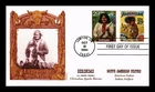 DR JIM STAMPS US COVER NATIVE AMERICAN CULTURE LEGENDS OF THE WEST FDC COMBO
