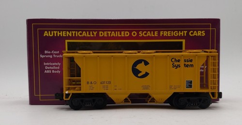 Tolva cubierta MTH 20-97102 O Gauge Baltimore & Ohio Chessie PS2 #631123 NUEVA EN CAJA | Zustand: New