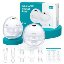 Hands Free Breast Pump P16, Wearable Breast Pump Electirc Portable with 4 Mod...