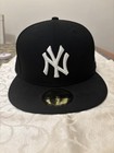 Men's New York Yankees MLB Basic 59FIFTY Fitted Cap Size 7 3/8 Excellent Cond. — photo 1