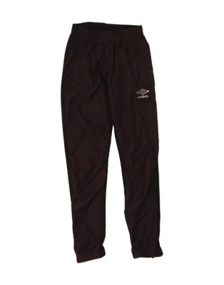 UMBRO Mens Tracksuit Trousers Joggers XS Black Colourblock Polyester DP29