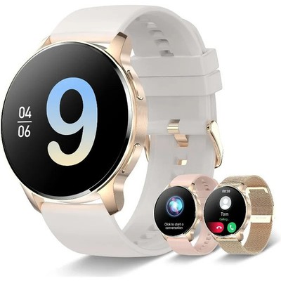 Smart Watch for Women,Fitness Tracker for Android and iOS Phones Smartwatch 