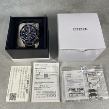 Citizen Promaster CA0710-91L Cal.B612 Chronograph Eco Drive Box Solar Mens Watch