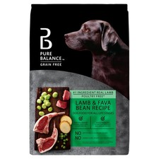Grain-Free Lamb & Fava Bean Recipe Dry Dog Food 24 lbs 2.02 per pound
