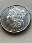 1880-S Morgan Silver Dollar GEM BU *UNCIRCULATED* MS golden cartwheel toning