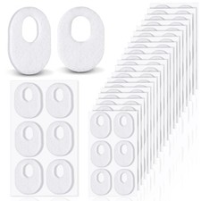120 Pcs Callus Pads Soft Felt Callus Oval Shape Corn Pads for Bottom of Foot