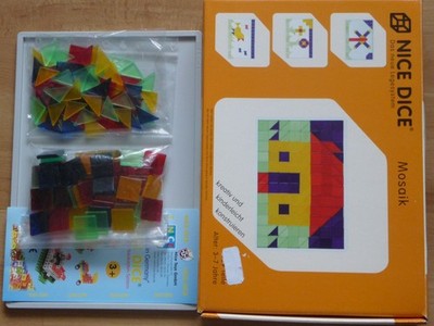 NICE DICE   Das neue Legesystem Mosaik Kreativ konstruieren NEU&OVP