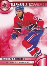 2023-24 SP Authentic Limited Red #195 Jayden Struble