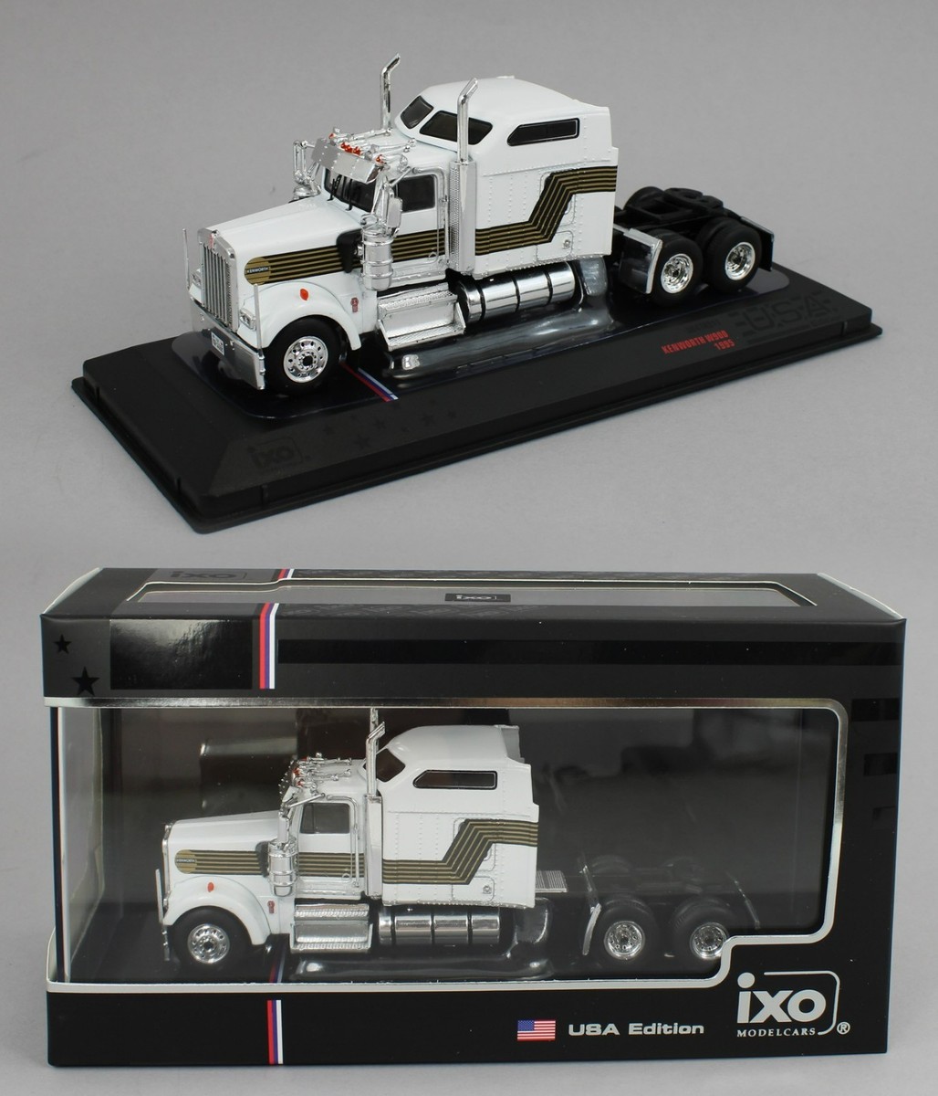 1:64 IXO Models *WHITE James Bond 007* Kenworth W900 Semi Truck