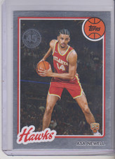 2025-26 Topps Asa Newell 1980 45th Anniversary insert rookie Atlanta Hawks
