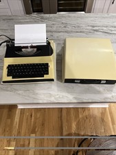 Royal Apollo 10 Electric Typewriter SP-8000 w/ Cover VTG Working APOLLO 10 tan thumbnail